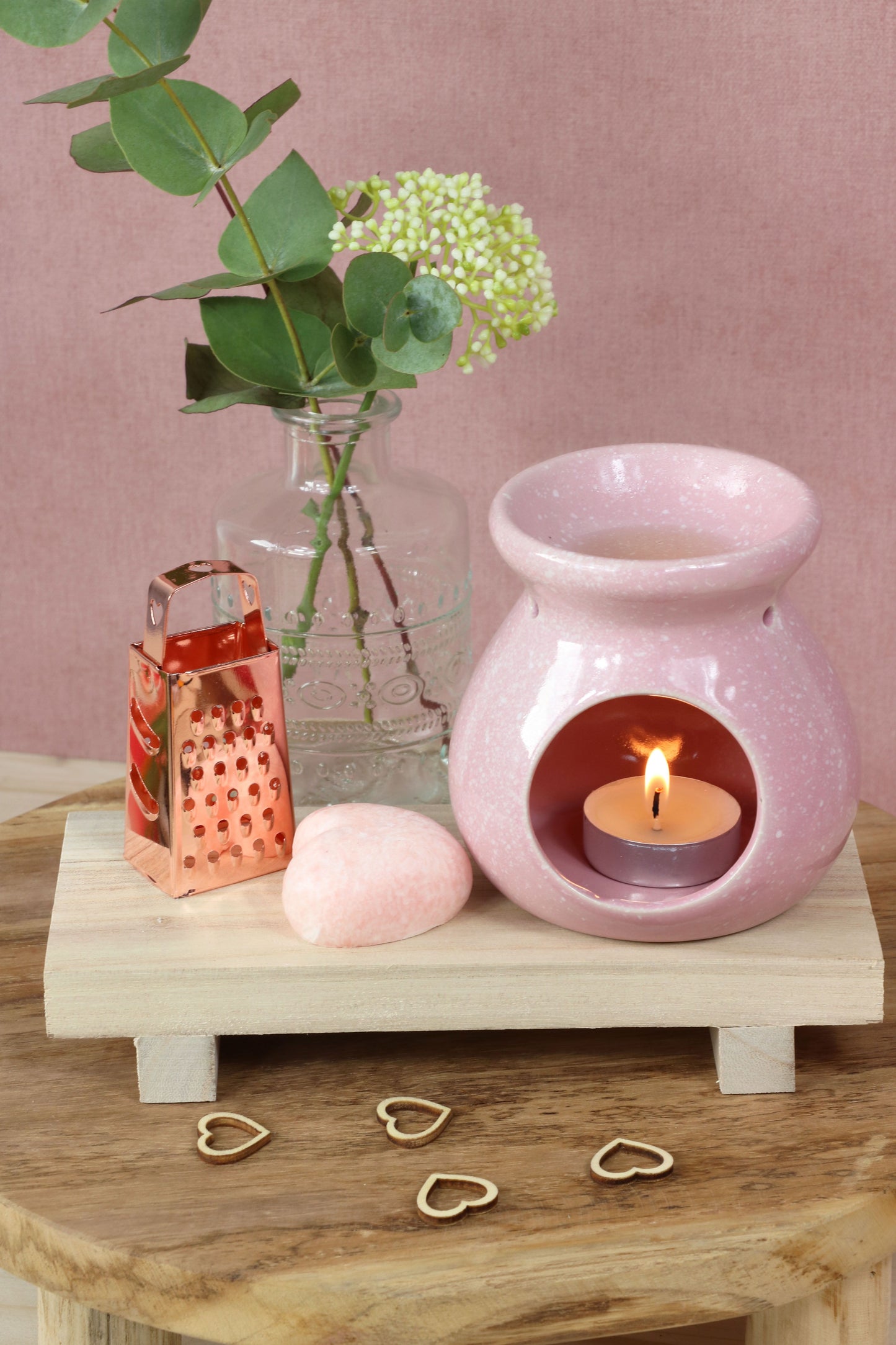 Amberblokje/ geurblokje cadeau set