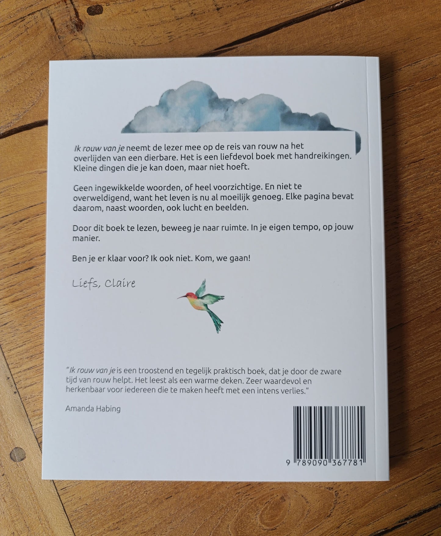 Boek 'Ik rouw van je'