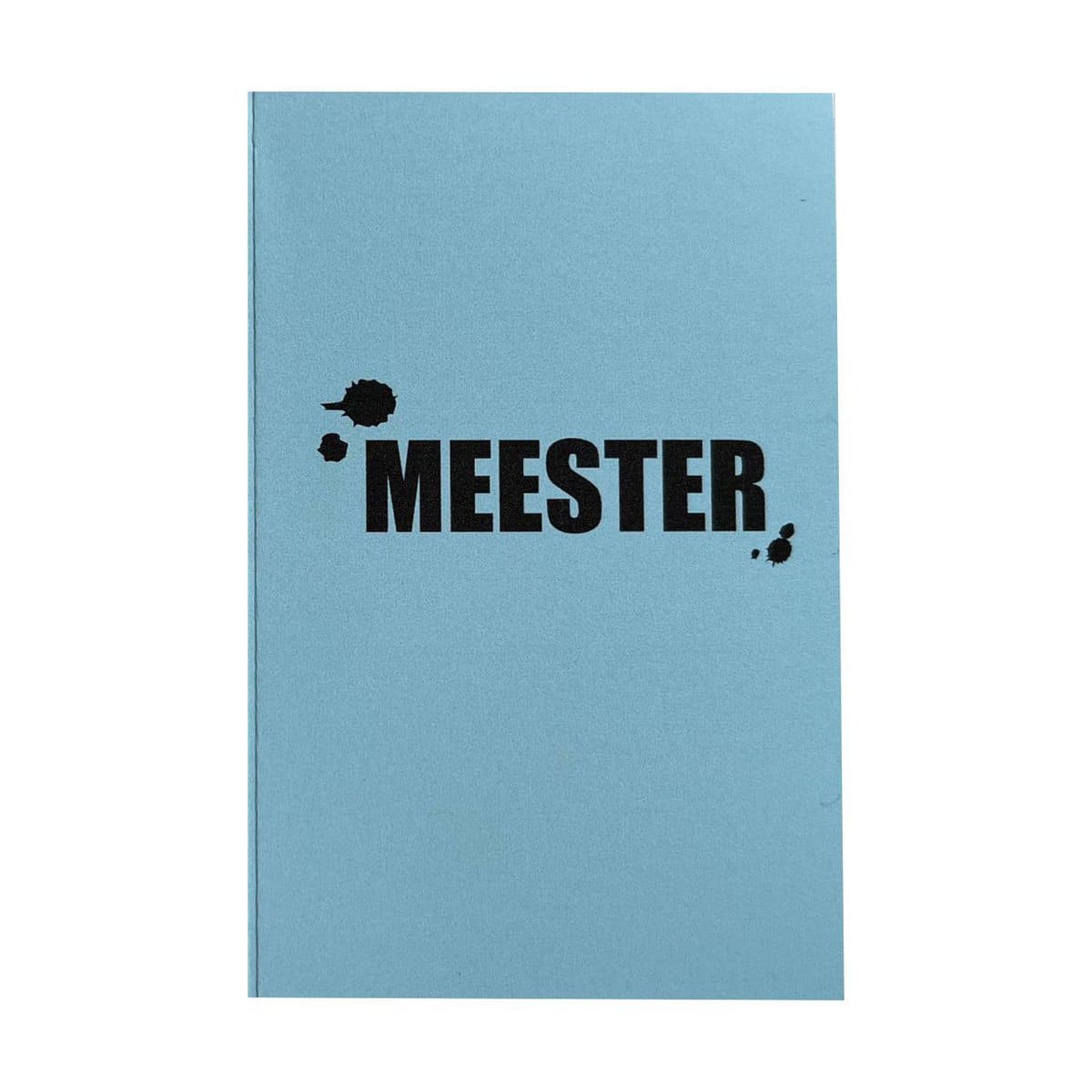Bladwijzer in cadeaukaartje 'Coole meester'