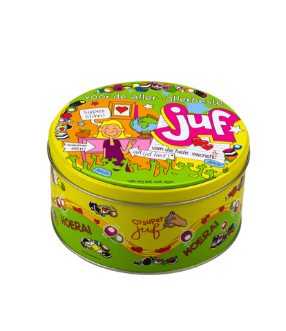 Snoeptrommel Juf