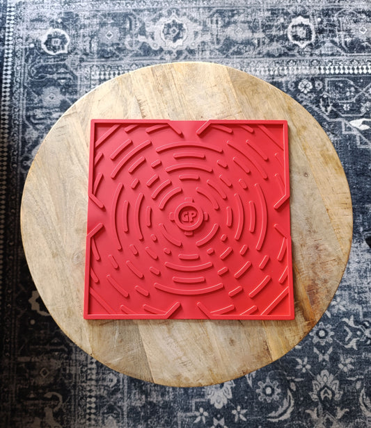 Knikkerplaat Game Plak Rood