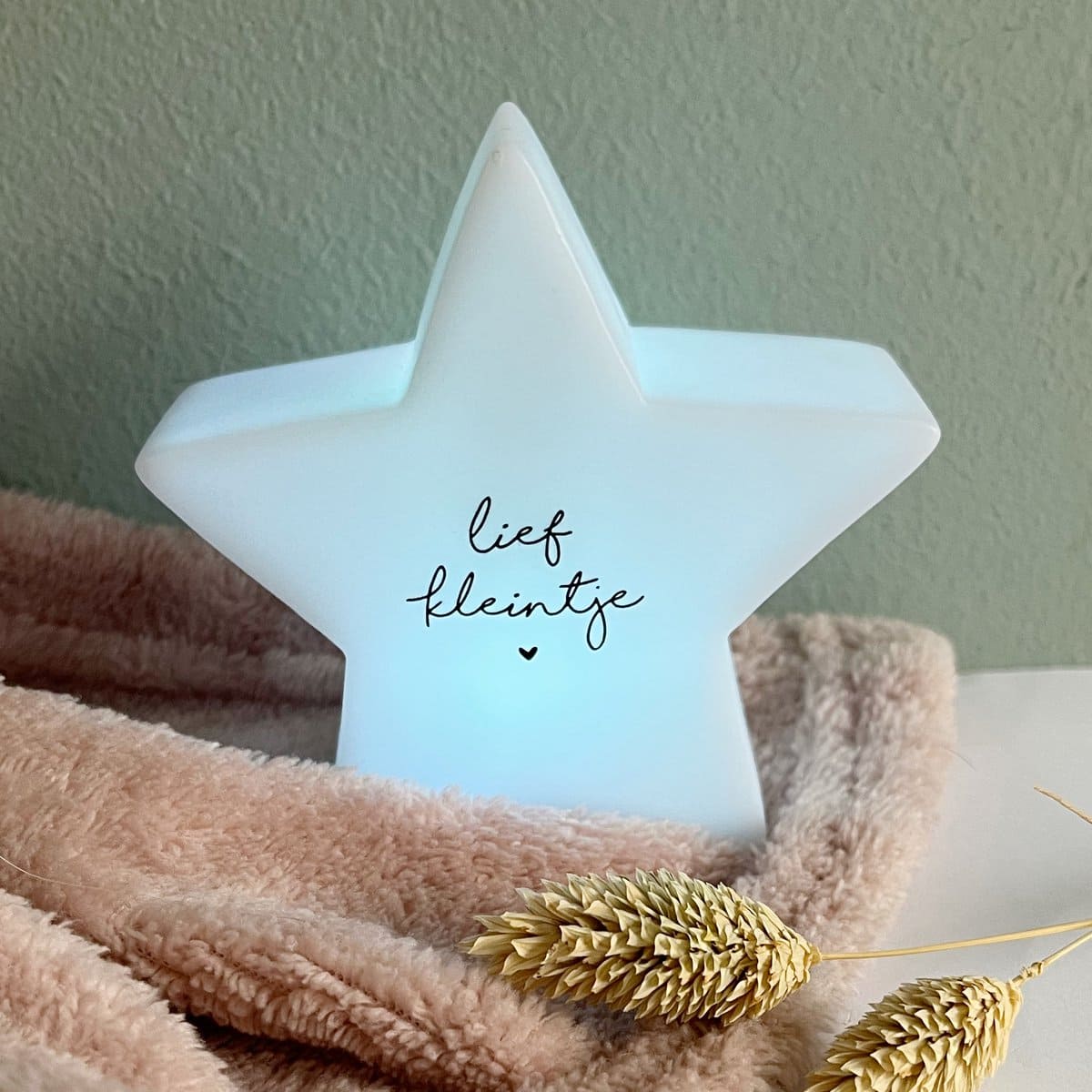 Ster lampje 'Lief kleintje'
