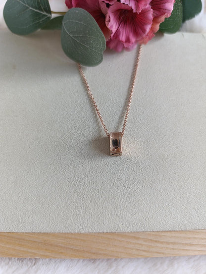 Memorial ketting ashouder mini cube