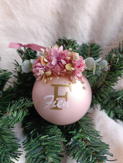 Kerstbal gepersonali- seerd