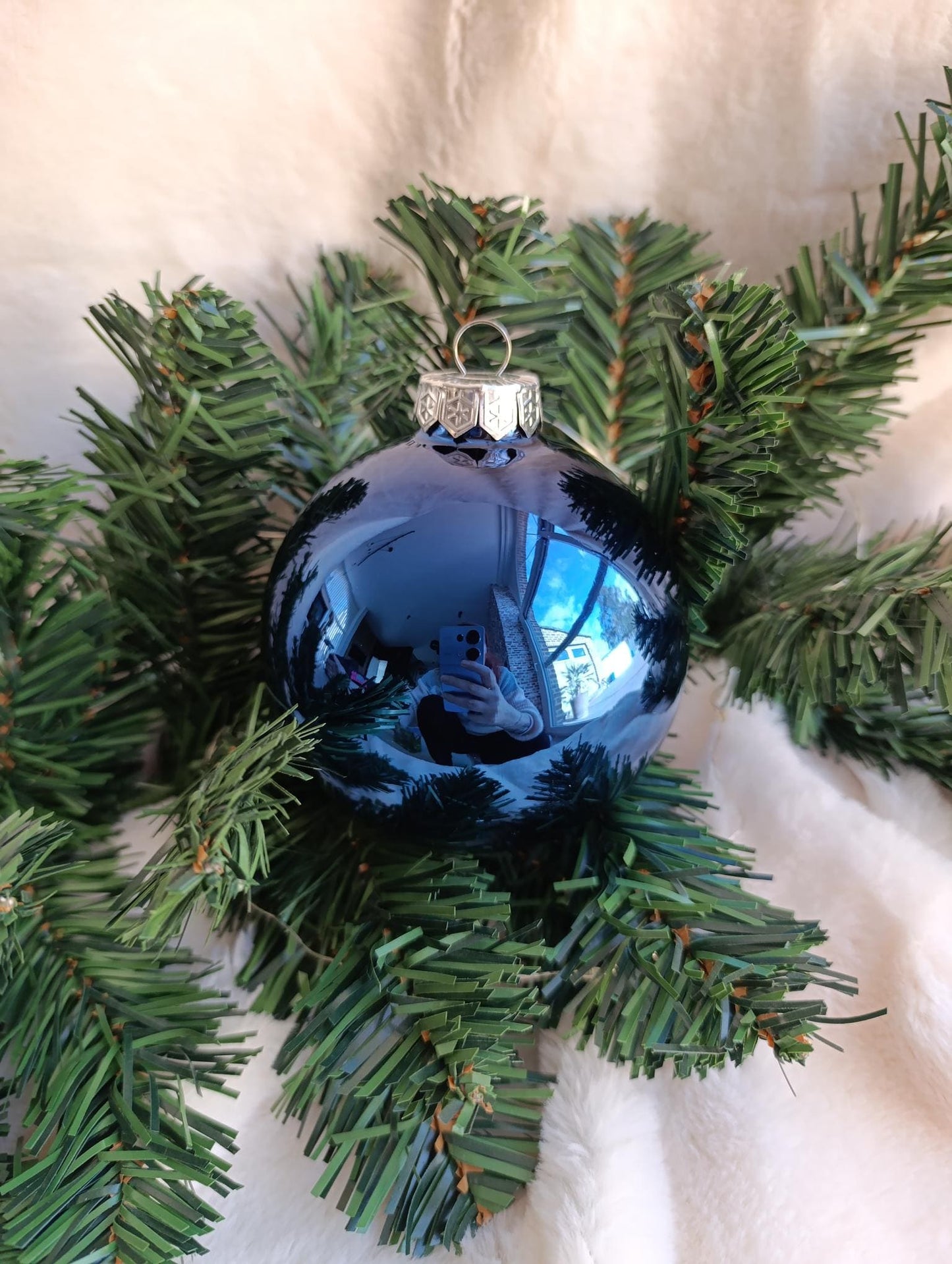 Kerstbal gepersonali- seerd