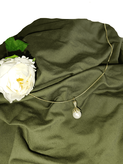 Memorial ketting ashouder parel